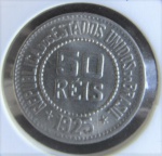 BRASIL - REPÚBLICA - 50 RÉIS - 1925