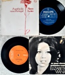 LOTE 2 COMPACTOS : NARA LEÃO E ELIZABETH VIANNA 70's MUITO BOM ESTADO.Capas e discos em muito bom estado.