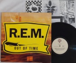 R.E.M - Out of Time LP Brasil 1991 Encarte EXCELENTE ESTADO. LP Edição Brasileira 90's Gravadora Warner. Capa e disco em excelente estado. Inclui encarte.