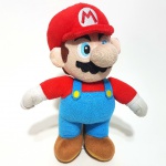 MARIO - NINTENDO - Figura em pelúcia da série Mario, peça original Nintendo. Medindo 23cm de altura.