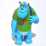 MONSTROS SA – DISNEY – PIXAR – Figura em vinil do personagem Sulley da série Monstros S.A, peça original Disney. Medindo 9cm de altura.