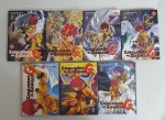 Sete revistas mangá Cavaleiros do zodíaco episodio G 2004.