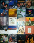 Vinte discos de vinil títulos diversos.