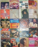 Vinte discos de vinil títulos diversos.