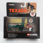 TEXACO CORGI, caminhão tanque, Fire Chief Gasoline, Ford Artic, 2001, 12 cm