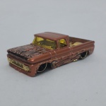 Hotwheels pick-up GM TM 1962, cobre, custom, Malasya, 7 cm