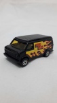 CORGI Chevrolet Van, Fire Ball, Made in Great Bretain, preta, 6,6 cm