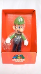 Super Mario - Boneco ou action figure do perosnagem Luigi - Super Size Figure Collection. A embalagem mede 28cm de altura e o personagem mede aprox. 22cm