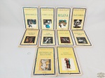 10 Livros da Coleção Machado de Assis Estudos Literários de 1954. Livros  1,2,3,4,6,7,8,9,10,11.