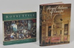 LIVRO - Lote composto por 02 livros em capa dura amplamente ilustrados sendo: Royal Style: Five Centurys of influence and fashion e Royal Palaces of Europe