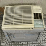 SPRINGER - Condicionador de ar de janela modelo Mundial 30.000 BTUs 220v - Funcionando e revisado (No Estado)