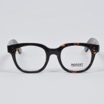 MOSCOT - Óculos para leitura modelo Tortoise com armação em resina de poliéster. Número de Série 48-22-145