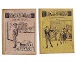 COLECIONISMO - Revistas(2) Don Quixote, edição de 1920 tendo como ilustrador Kalixto, grande caricaturista, contendo jogos, passatempos, críticas, humor, poesia, literatura e uma infinidade de anúncios raros de época.