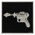 ZYPPO CHAGAS - Pistola do Buck Rogers - Gravura a giclee em papel importado. Med: 90 x 90cm