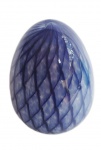 Grande ovo em vidro de Murano. Medida 9 cm de diâmetro e 14 cm de altura.