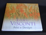 Livro Eliseu Visconti - Arte e Design em capa dura com 95 páginas repletas de obras do grande pinto brasileiro.