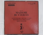 LP MADAME BUTTERFLY ÓPERA DE PUCCINI,álbum completo 3 Lps, Leontyne Price , Richard Tucker, Rosalind. Elias  Philip Maero- Erock Leindorf. Capa com pequeno desgaste.