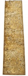 Passadeira Belga. Med. 223 x 58 cm= 1,30 m2.