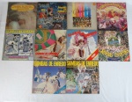 Dez (10) LPS Sambas de Enredo das Escolas de Samba, sendo um duplo, Anos de 1975, 1976, dois de 1984, 1985, dois de 1986, dois de 1987, 1988. Algumas capas com desgaste.