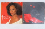 Dois (02) LPs The Pops, Diana Ross Greatest Hits.