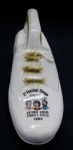 COLECIONISMO - Lote de caneca de chopp, modelo Sapato. Med. 12x23x8 cm. Colada.