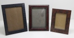 Porta retratos - Lote de 3 porta retratos. Maior 25x19 cm e menor 20x15 cm.