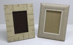 Porta retratos - Lote de 2 porta retratos. Med. 22x17 cm.