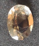 PEDRAS BRASILEIRAS - QUARTZO FUMÊ - 9,80 ct