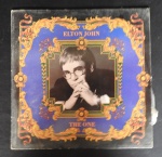 DISCO DE VINIL - LONG PLAY - POLYGRAM     -  ELTON JOHN - THE ONE - CAPA E DISCO EM BOM ESTADO