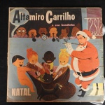 DISCO DE VINIL - LONG PLAY -  SELO COPACABANA   - ALTAMIRO CARRILHO  E SUA BANDINHA - NATAL  - CAPA DESGASTADA E DISCO EM BOM ESTADO