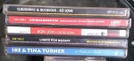 Lote composto de 5 CDs em bom estado. Bom Jovi, Tina Turner entre outros.