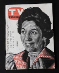 COLECIONISMO - Revista TV Programas n.º 283 datada de 1961 - Capa com Ema D'Avila