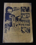 COLECIONISMO - CARTAZ DE DIVULGAÇÃO - Filme The Highwayman é um filme policial estadunidense dirigido por Lesley Selander e lançado em 1951. Med. 30cm x 42cm