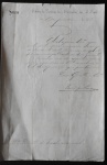 Documento Histórico - Palácio do Governo da Província de S. Paulo - Datado de 1878.