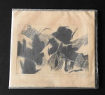 CAMPOS MELLO (1963) - P.A -  Gravura  com dedicatória " à Gilda Cesário Ofereceu Campos Mello" - Med. 23cm x 25cm