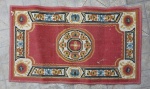 Lote com  tapete  antigo usados, med. 50 x 85cm