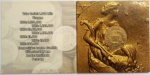 AV2179 - Folder com  Moedas 1000 Reis - Bronze/Aluminio - 1927 - Brasil