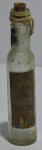 Vidro de óleo recino, alt. = 15 cm