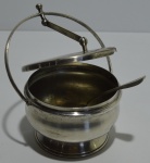Açucareiro de prata 90 com colher 