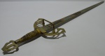 Espada em metal forjada em toledo espanha 76 cm