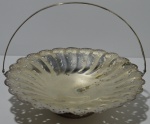 Cesta em metal pratiado 24 x 9