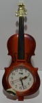 Relogio em forma de violino funcionando