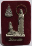 Quadrinho relicario nossa senhora lourdes