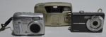 3 cameras olympus 3,2 digital kodak m853 8,2 digital yashica funcionando