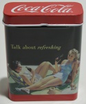 Cigarreira coca cola lata