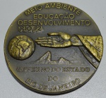Medalha conferencia das naçoes unidas Rio de Janeiro RIO 1992