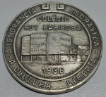 Medalha colegio Ruy Barbosa 1936 Porto Alegre