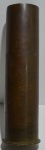 Antigo cartucho munição 40mm 22cm bronze