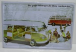 Placa piquinique estilo vintage metal 30x20