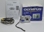 Máquina fotografica OLYMPUS X-760 na caixa original funcionado com todos acessórios